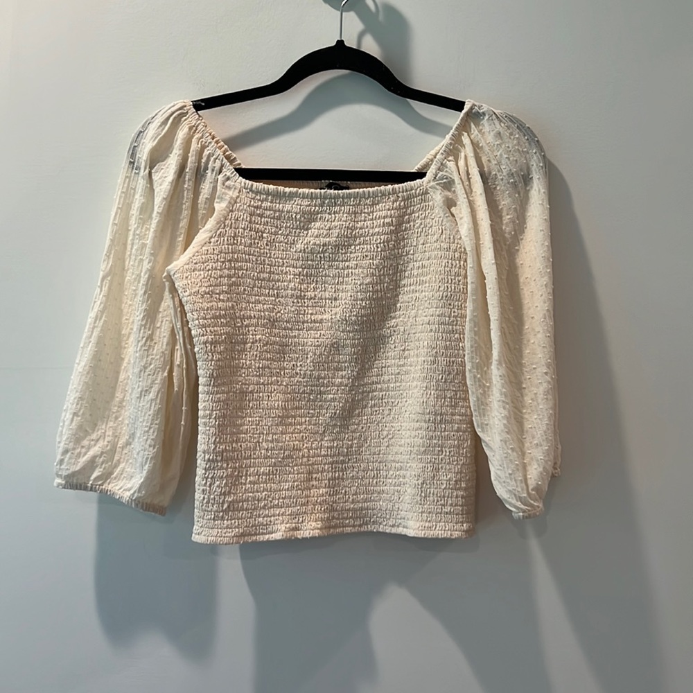 Jessica Simpson baby doll blouse. Medium. Only worn once.
